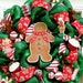 Gingerbread Mesh Wreath Sweets Candy