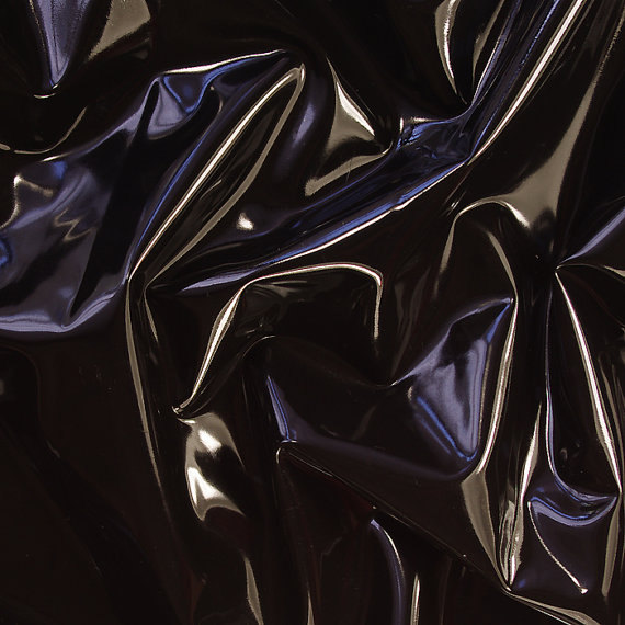 Latex Black 0.8mm thick by the metre fabric by latexsupplies