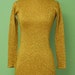 Vintage Gold Lurex Sweater Blouse - Great for Mad Men Rockabilly Pinup Look - 1950s 1960s 50s 60s Long Sleeve