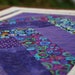 Celebration Quilted Table Runner - Purple/Violet Table Runner