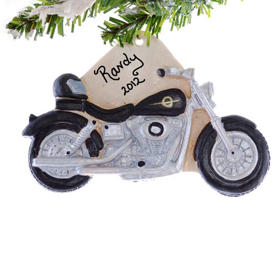 motorcycle christmas ornament personalized by christmaskeeper motorcycle christmas ornament personalized by christmaskeeper