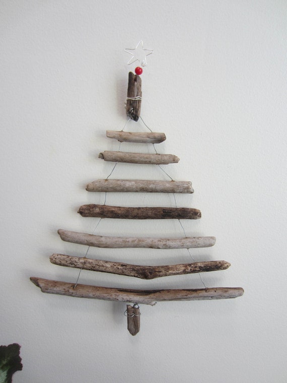 Driftwood Christmas Tree Wall Hanging