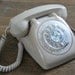 Vintage Tan Rotary Phone