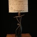 Upcycled Antique Iron Shoe Shine Stand Lamp 2