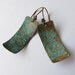 REDUCED Copper Earrings -:- Rustic Artisan Copper Patina Metalwork