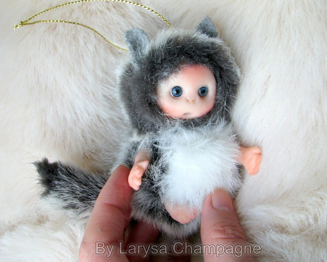 reborn wolf doll