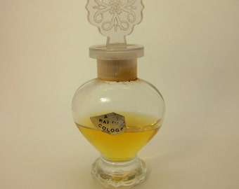 Vintage Avon Rapture Perfume Bottle Plastic Finial