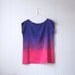 Ombre Silk Shirt. An Ode to Rothko No. Two - Aubergine Magenta.