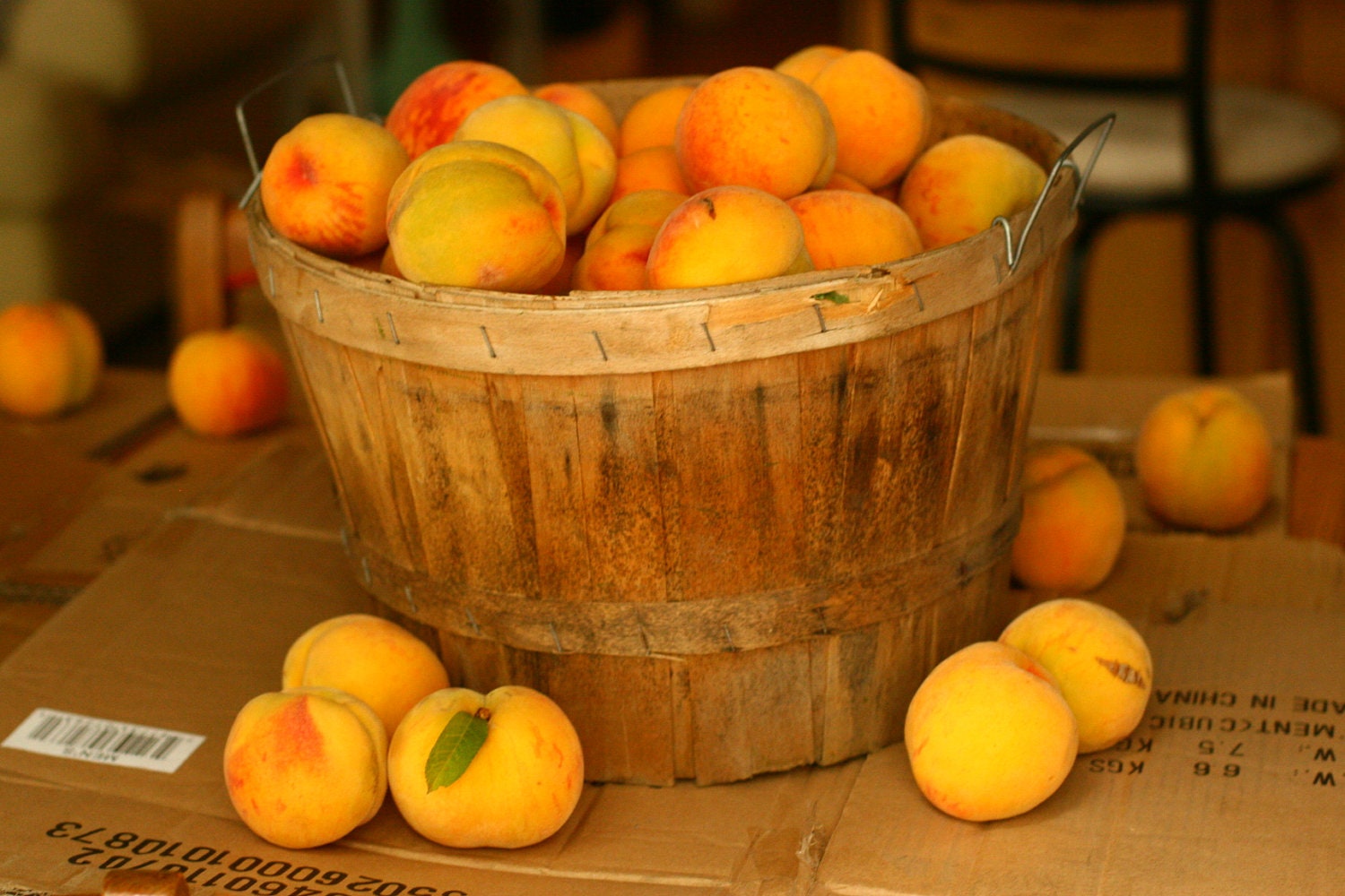 20 OFF SALE Vintage Fruit Basket Woven Fruit Basket