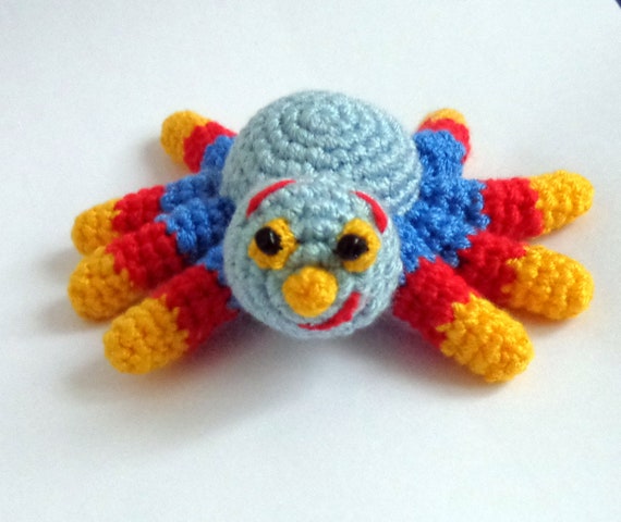 talking woolly spider toy