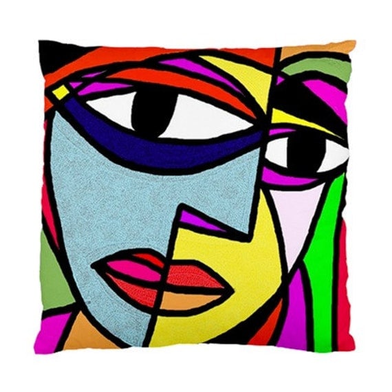 Items similar to 20% Off Today Picasso Style Face Art ...