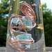 Mini Orgone Energy Accumulator Cone with Doubled Emeralds. EMF Protection.