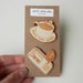 Twin Peaks Brooches - 'Diane' & 'Damn Fine Coffee'