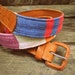 Vintage Woven Rainbow Tribal Belt