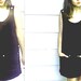 Black Corduroy Jumper / Size Medium