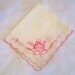 Vintage floral hankie