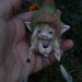 sweet tiny ooak full sculpt 2 inch fairy fairie bug