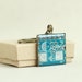SALE Circuit board geekery keychain Blue - recycled computer b4526 ready to ship