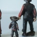 miniature cast iron figurines