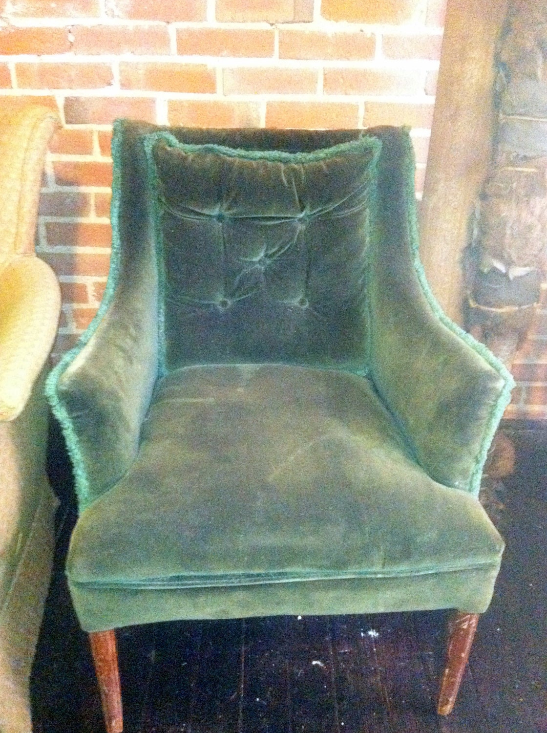 READY TO REUPHOLSTER Vintage arm chair by SitOnItgallery on Etsy