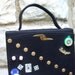 Whimsical Las Vegas Casino Theme Vintage Handbag c 1960