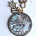 Octopus Pendant and Anchor and Ship Wheel Charms on Chain