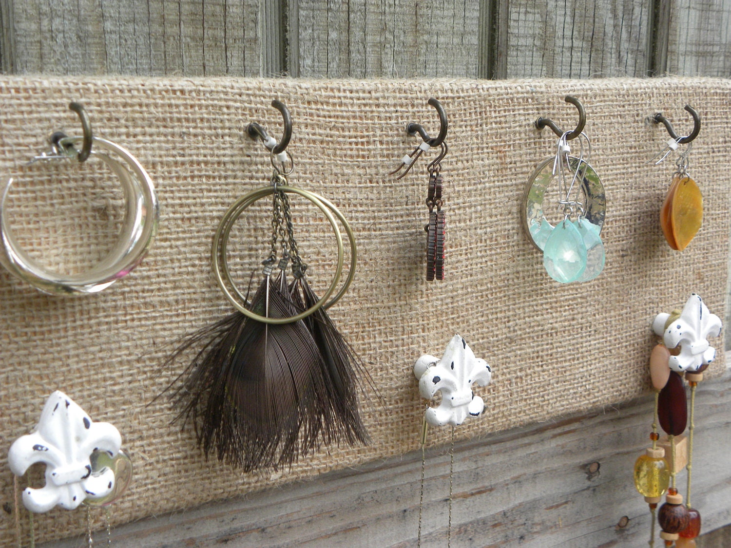 Jewelry Organizer/ Display Key hooks