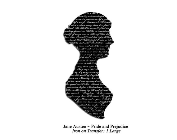 Jane Austen Pride and Prejudice Silhouette by regencyaustentation