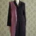 jacket and skirt set of dark brown to be simple and elegant always