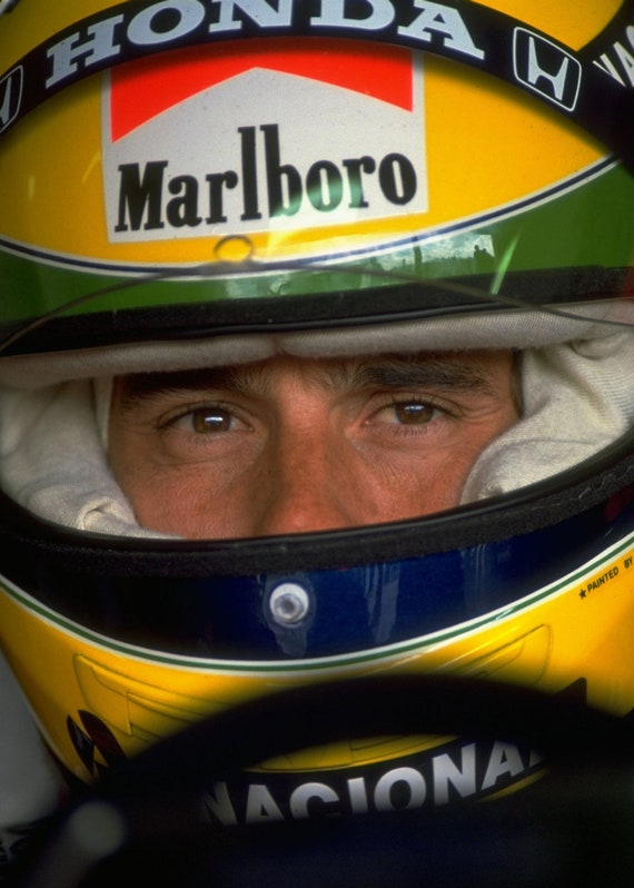 Items similar to Ayrton Senna - Grand Prix Driver - 7