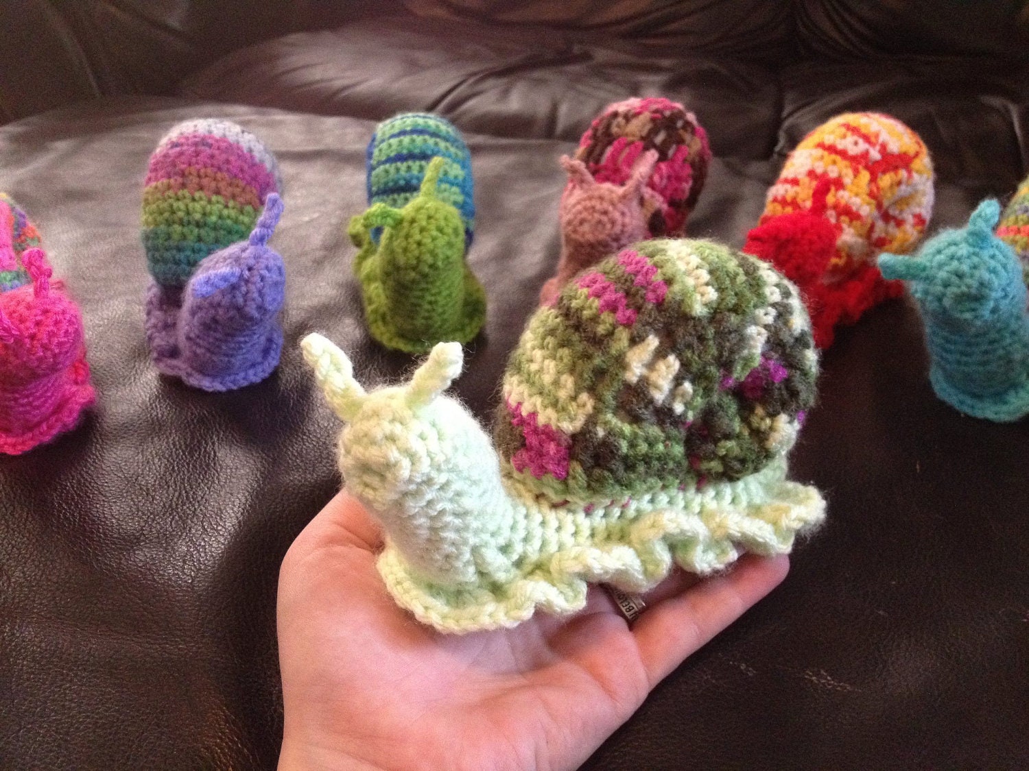 stuffed animal snail