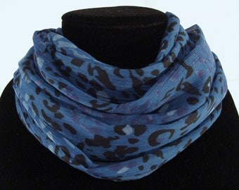 Dutch Redux No. 3 Chiffon Square Scarf with Yellow Accent