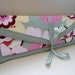 Curling or flat iron heat-resistant travel bag