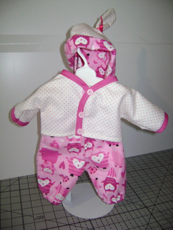 15 inch doll Twin Pajamas. by DesignerDollClothes on Etsy