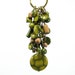 Magic Forest Green Keychain Charms - Gifts for Women - Bag Ring - Green Unique Beaded Keychain - Accessories for Women - Bag Accessories