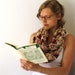 Up-cycled Maroon Circle Scarf - India Batik - Fall Fashion Accessory -Lotus Infinity Scarf - Loop Scarf- Tan Scarf