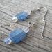 RESERVED For Jenny, Blue Kyanite Earrings, Dangle Earrings, Semi Precious Gemstone Earrings, Kyanite Drop Earrings, READY To SHIP