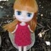 Petal dress for Middie Blythe Lati Yellow