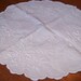 Heavily Embroidered Vintage Mountmellick Centerpiece 19 Inches