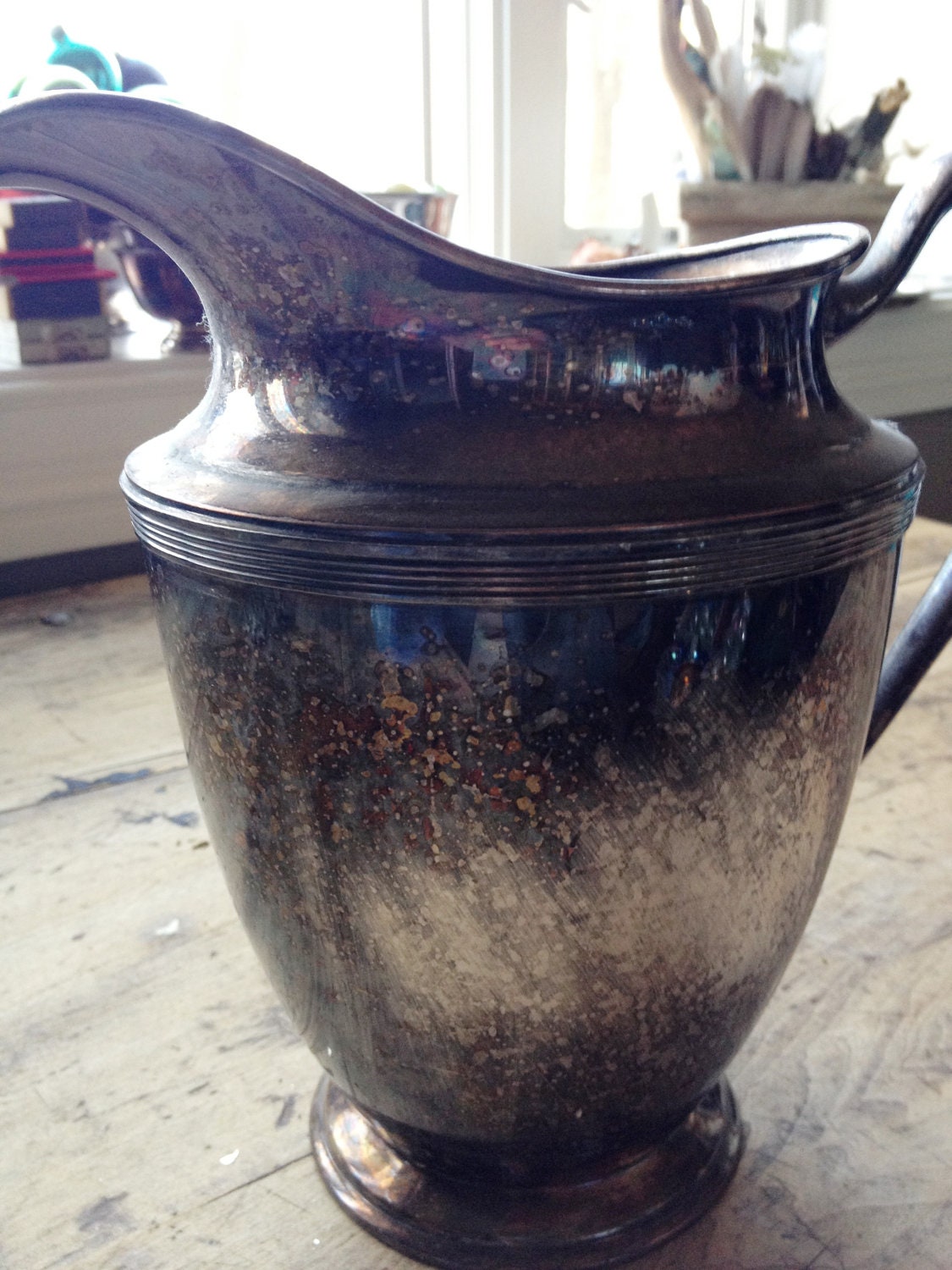 Vintage ONEIDA Silver Water Pitcher Haute Juice