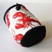 Red Pinchy Lobster Chalk Bag - Rock Climbing - Small