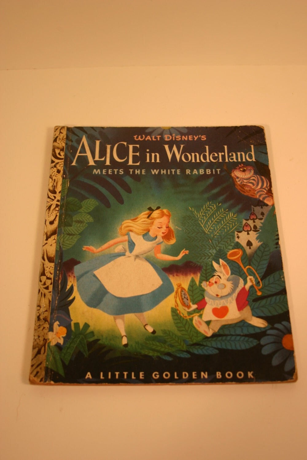 ON SALE Alice in Wonderland Little Golden Book by BtownPickers