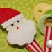 Santa Pacifier Clip