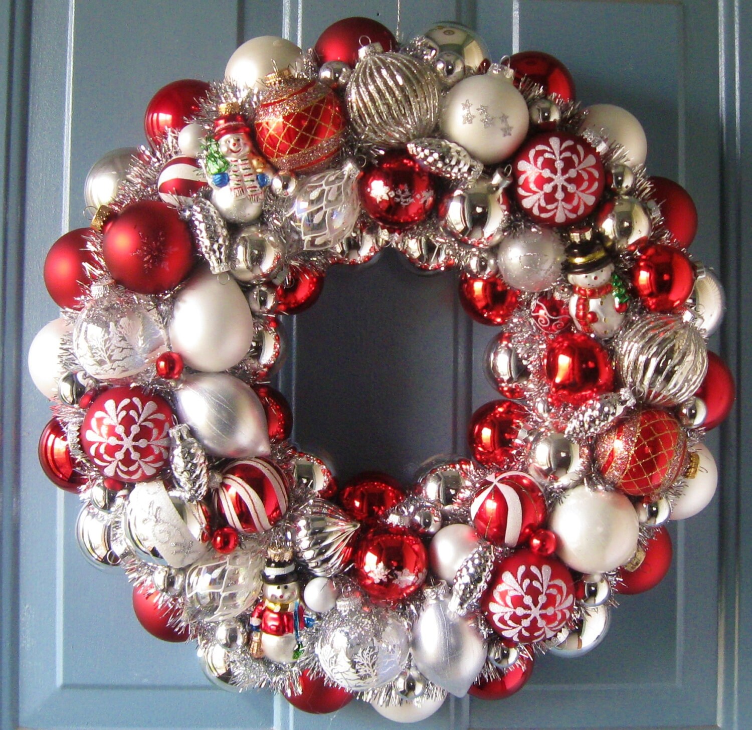 Download Christmas wreath Snowman Ornament Wreath