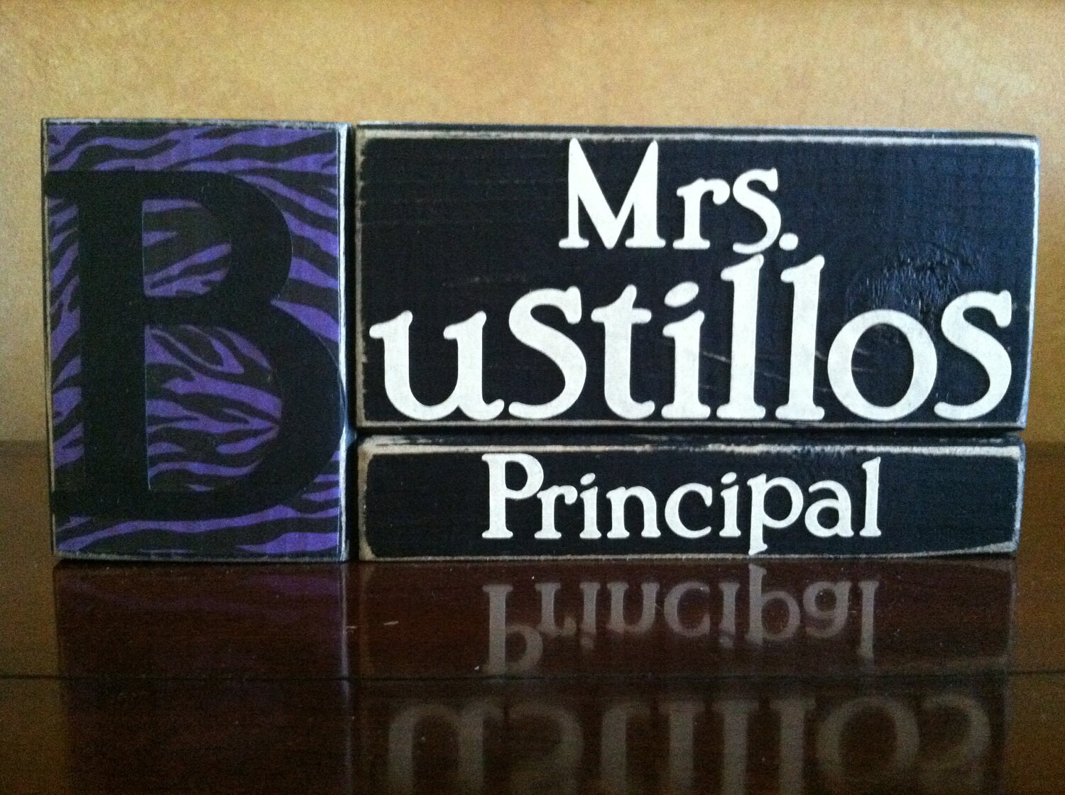 Personalized Principal sign principal gift teacher gift