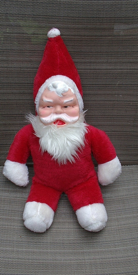 1960 stuffed santa claus