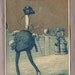 OSTRICH DUDE MASHER victorian trade cards Mendon Michigan