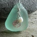 Genuine Sea Foam Sea Glass Pendant