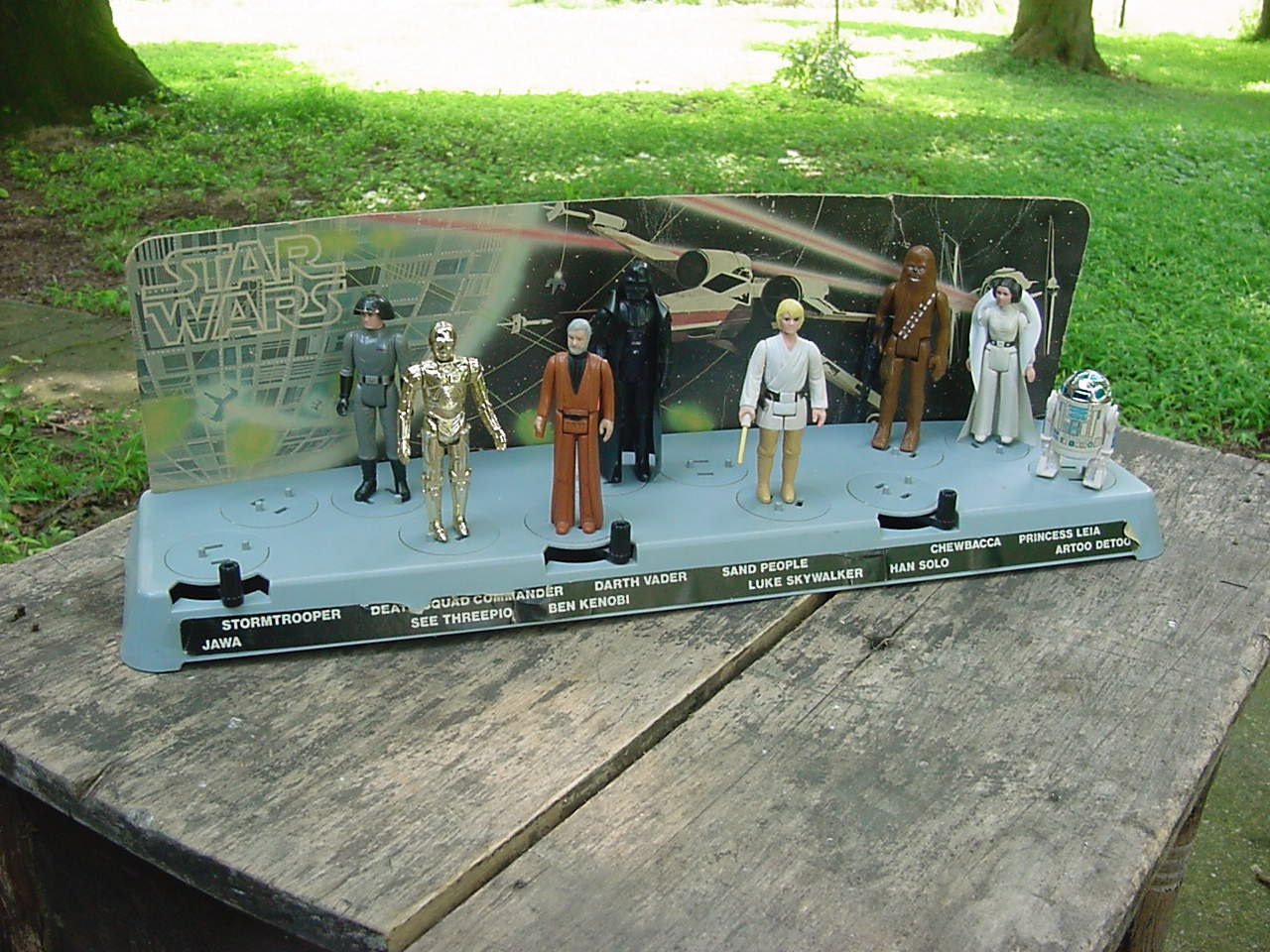 star wars first 12 display stand