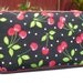 Red Cherries travel wipe case/wipe case/wet wipe case